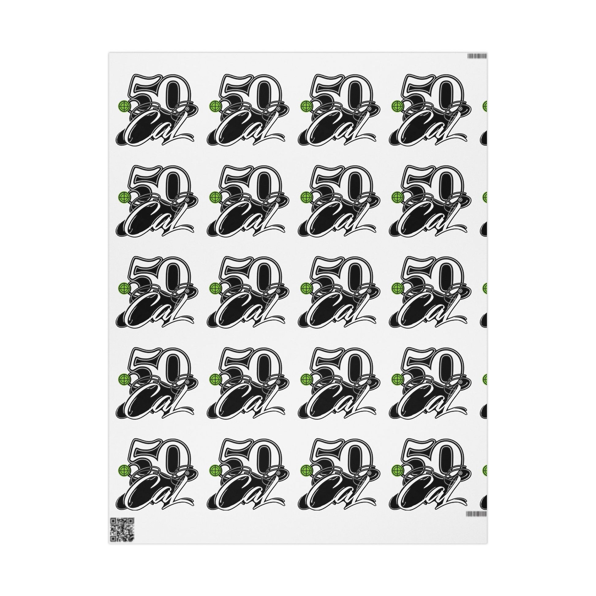 .50Cal Branded Wrapping Paper – Lock, Load & Wrap in Style