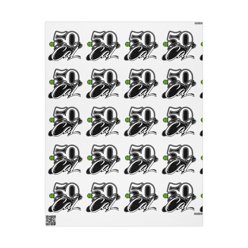 .50Cal Branded Wrapping Paper – Lock, Load & Wrap in Style