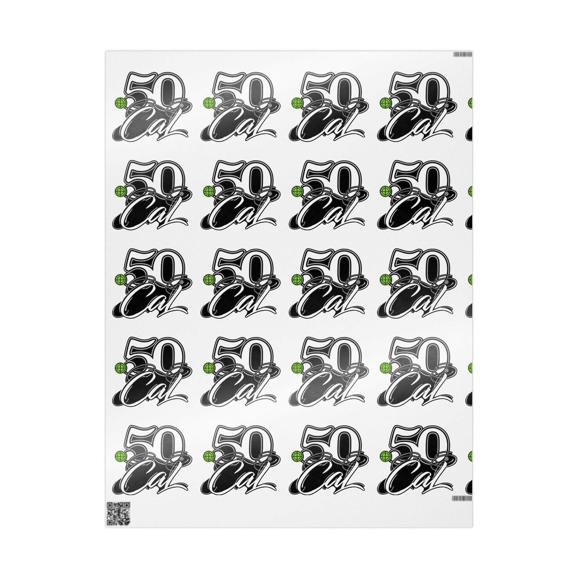 .50Cal Branded Wrapping Paper – Lock, Load & Wrap in Style