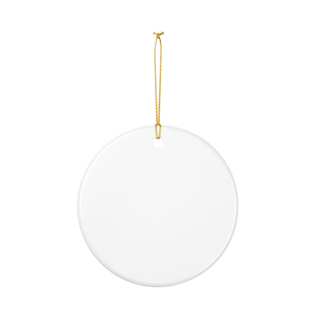.50Cal Ceramic Holiday Ornament (1pc)